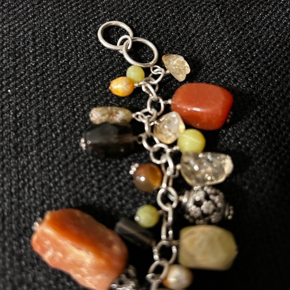 Silpada Orange and Yellow Charm Bracelet - Picture 5 of 6